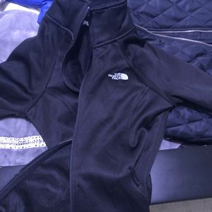 North face soft fleece lined jacket
